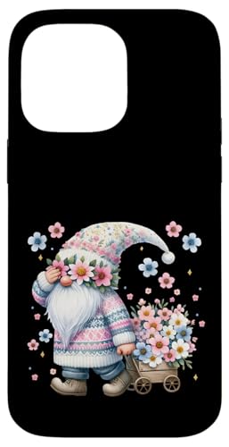 Floral Wildflower GNOME Dad for Women and Gardening Mom Coque pour iPhone 14 Pro Max