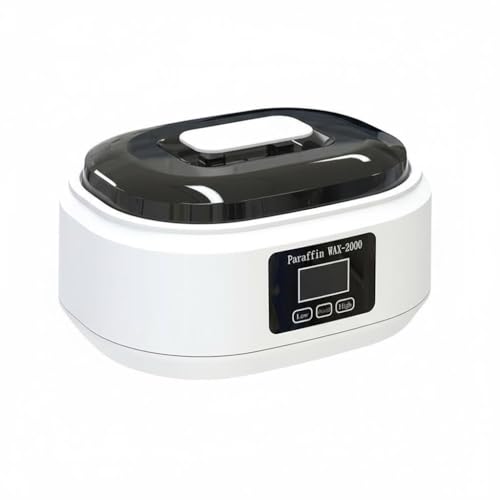 Máquina calentadora de cera de parafina, kit completo todo en uno, control de temperatura de precisión, baño de parafina hidratante y exfoliante, spa de cera de parafina blanca for uso doméstico