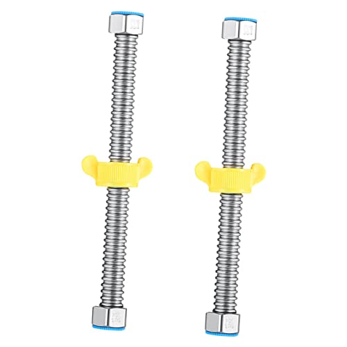 DIYEAH Tubi Flessibili Corrugati in Acciaio Inox 304 Da 1/2