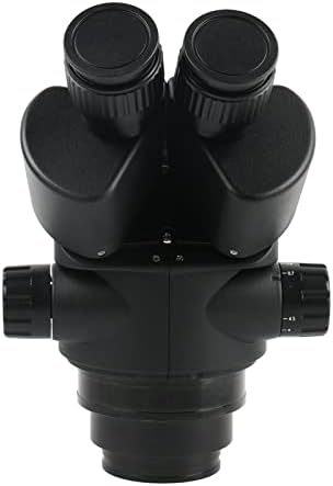 連続倍率のステレオ双眼顕微鏡,10倍接眼レンズ,0.5x,0.7x,3.5x, 顕微鏡アクセサリーキット 黒3。5倍90倍7×45倍シミュレーションフォーカル三眼顕微鏡0.5X 2.0x補助レンズ 顕微鏡スライド