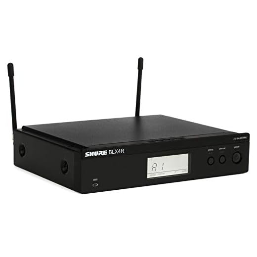 Shure BLX4R Rack Mount Wireless Receiver (Transmitter Sold Separately)