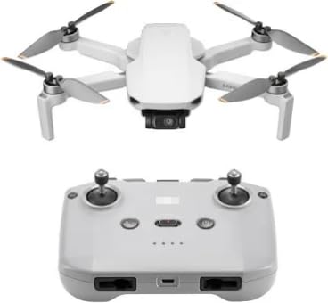 Mini Drone with Camera, 4 Propellers, Remote Control, Compact Design, White