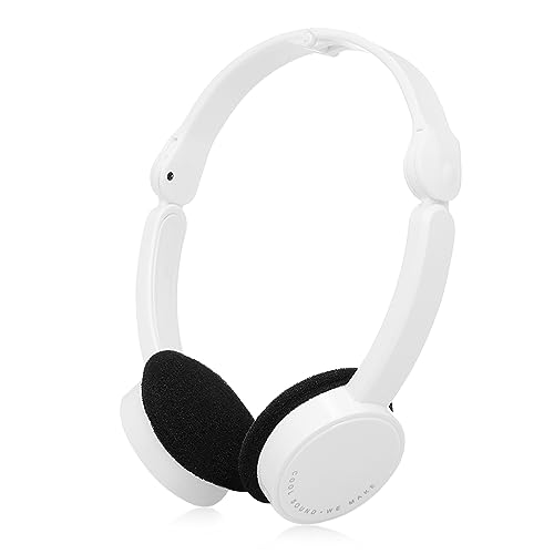 Docooler Auriculares deportivos plegables con cable de 3,5 mm, para niños, MP4, MP3, smartphones, ordenadores portátiles