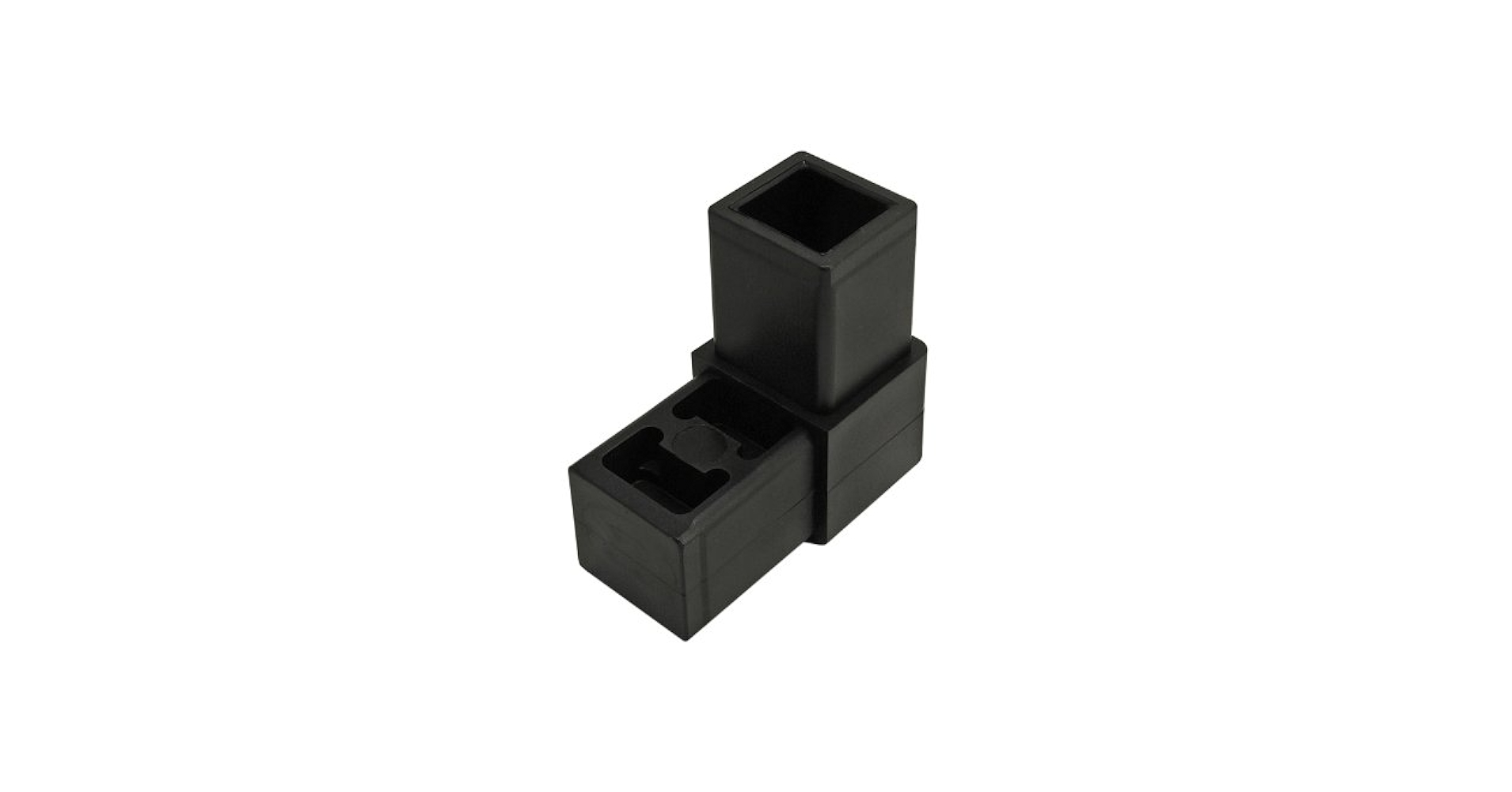 80/20 Inc., 9220, Quick Frame 2 Way Corner Connector, Black