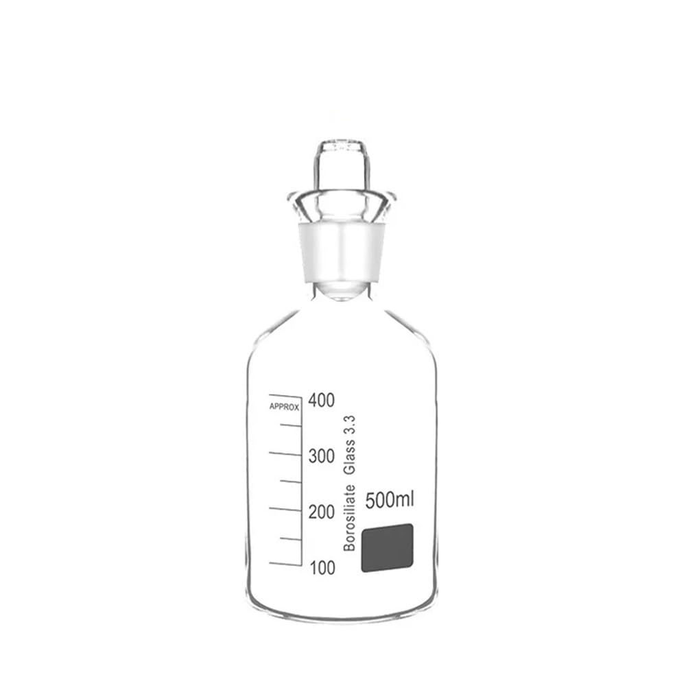 Laborgeräte und -ausrüstung Sauerstoffflasche, Probenflasche, Laborglas, 125/250/500/1000 ml(Brown 1000ml)