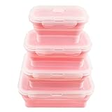 La fiambrera incluye 4 tamaños: S (350 ml), M (500 ml), L (800 ml) y XL (1200 ml). Cada fiambrera es ideal para mantener alimentos secos o húmedos como carne, cereales, frutas, verduras frescas.