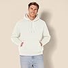 Amazon Essentials Men's Sherpa-Lined Fleece Pullover Hoodie, Off-white, XXL #5