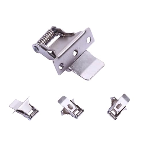 Lyuduo-������΂� Led Panel Flat Clip Spring Nickel Plated Push Tension Ceiling Steel Sheet Lampshades Spring, 10 Piece, �ψ��k���Ƒϋv��(FML