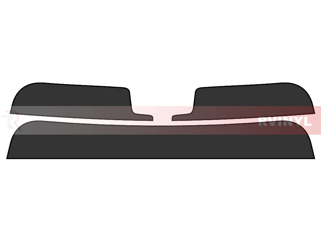 Rvinyl Window Tint Kit Compatible with BMW X3 2018-2023 - Windshield Strip Visor - 20%