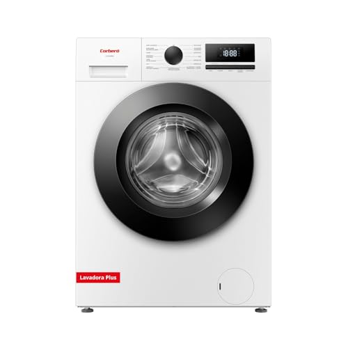 Corberó - Lavadora Carga Frontal | CLH7405ME | 7 Kg | 1200 RPM | Inverter | 15 Programas | Vapor | Antialérgica | Inicio Diferido | Blanco