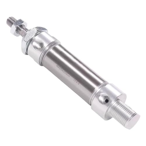 Vérin pneumatique MA40 double effet mini piston acier inox - 3