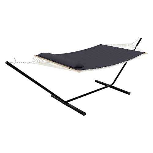2 Person Outdoor Hammock with Stand, Portable Hammock, Heavy Duty