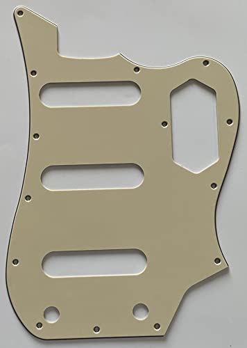 For Fit Fender Squier Vintage Modified Bass VI �M�^�[�s�b�N�K�[�h(3�w�r���e�[�W�C�G���[)