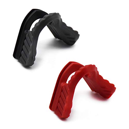 Catálogo para Comprar On-line Frame Rojo disponible en línea para comprar. 45 SOODASE Gris oscuro/todo rojo Almohadillas de goma de repuesto para la nariz para Oakley M Frame Sweep/Heater/Hybrid Series Gafas de sol