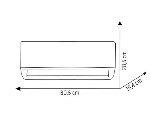 Olimpia Splendid Climatiseur Fixe Inverter 10.000 BTU/h avec Pompe à Chaleur et Wi-Fi Ready avec Smartphone, Aryal S1 E Inverter 10, Classe Énergétique A++ / A+ - Image 6