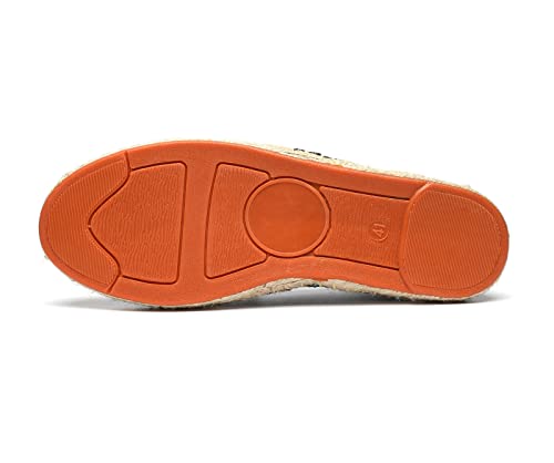 Image of Mintzice Men's Solid Comfortable Slip on Canvas Espadrilles Flat