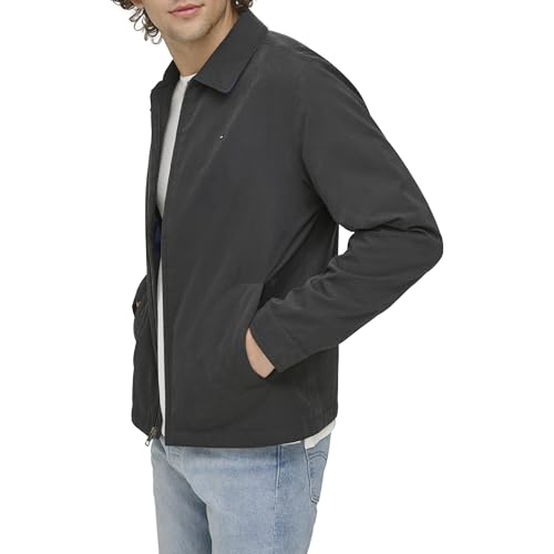 Tommy Hilfiger Men's Lightweight Microtwill Golf Jacket (Standard and Big & Tall)3