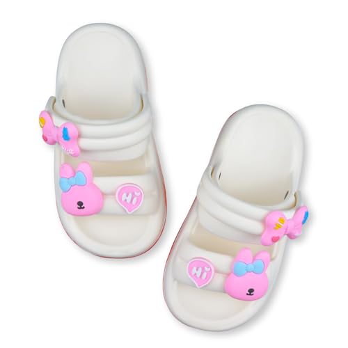 Image of Kids Cloud Slides Boys Girls Slides Non-slip Summer Beach Pool Shoes EVA Girls Everday Slip on Slide Sandals Garden Slippers Bathroom Shower Shoes