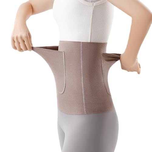 Outdoor Portable Heating pad with Lumbar Support. Designed to be Used with Hand Warmers, Especially Suitable for Providing Warmth During The Menstrual Period for Women. (Medium,Brown)