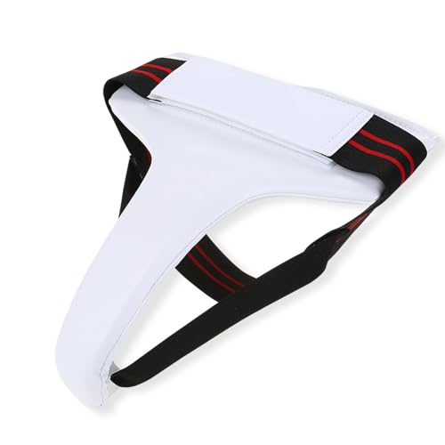 ACAGALA Women Taekwondo Groin Guard Boxing Karate Jockstrap Sanda Crotch Protector (M)