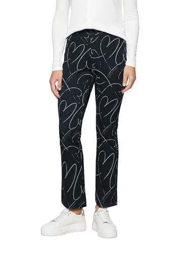 Pantalons bleu marine femmes s.Oliver 2162098 pantalon chic de tailleur 40