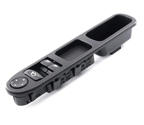 Bouton lève-vitre Peugeot 307 pour modèles de 2000 à 2005 commande gauche commande de remplacement 96351622XT