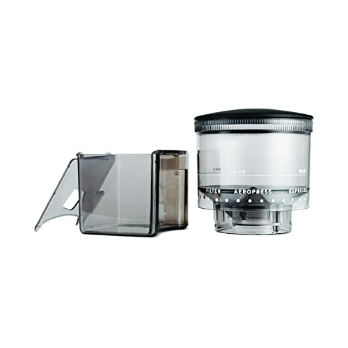 Wilfa SVART NYMALT koffiemolen - bonenreservoir met een capaciteit van 250gr, 160 watt, gemakkelijk te reinigen, zilver - Image 4
