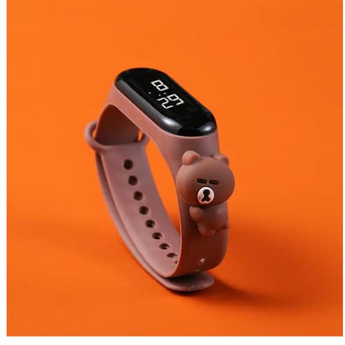 Image of Digital Dial Waterproof Stylish and Fashionable Wrist Smart Watch LED Band for Kids, Rakhi, Colorful Cartoon Character Super Hero for Boys & Girls