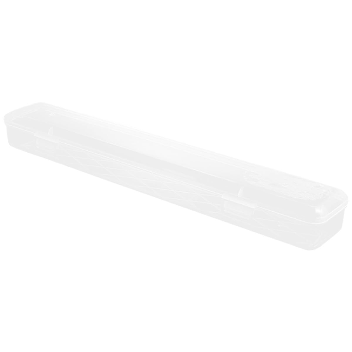Zerodeko 3 Pezzi Scatola per Conservare Porta Pennelli Multifunzione Trasparente in Plastico Portatile e Parti, Organizer e Organizzare per Pittura Essenziali Quotidiani la Casa