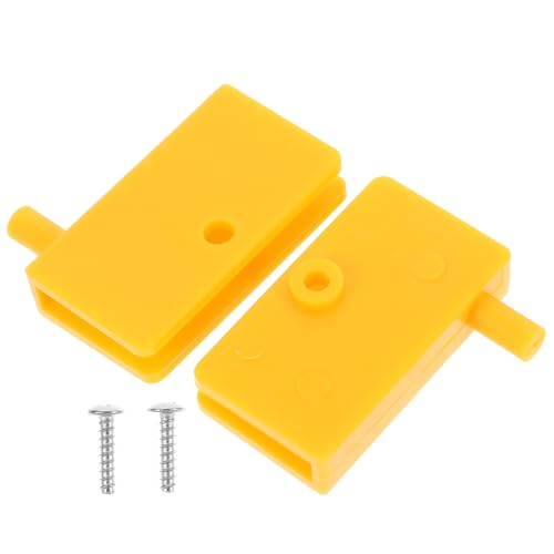 SOLUSTRE Heavy Duty Plastic Hinges for Hot Dog Roller Machine Easy to Install Door Hinges for Sausage Roasting Compatible with Household and Commercial Use