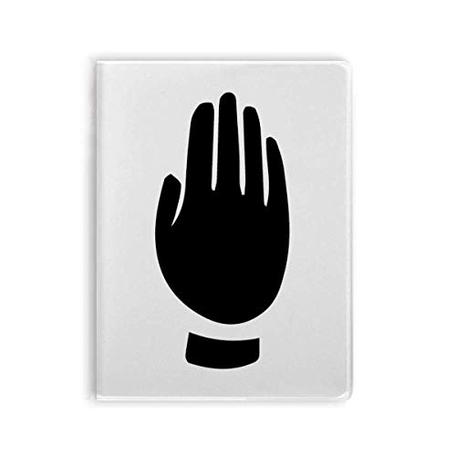 Carnet de notes léger couverture souple noir Gesture pour s'organiser facilement