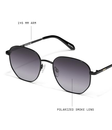 QUAY Polarized Round Lenses with UV Protection3