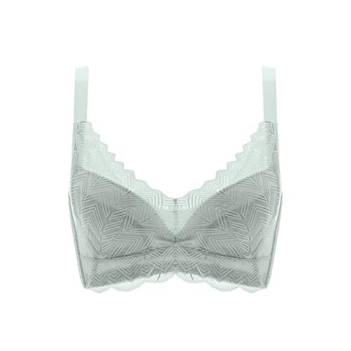 Bralette en dentelle pour femme WENJUN lingerie sans coque soutien-gorge souple chic