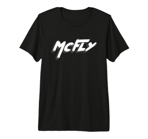 Image of Mc Fly | Back to Doc and Marty Future Band Premium T-Shirt