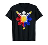 Pinoy Filipino Philippine Flag Sun T-Shirt