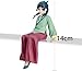 Gluckhapi Maomao Figure Maomao Statue - 14cm Sitting Pose Hanfu Version Mao Mao Figure Model - PVC Anime People Collectibles Desktop Decoration Gifts