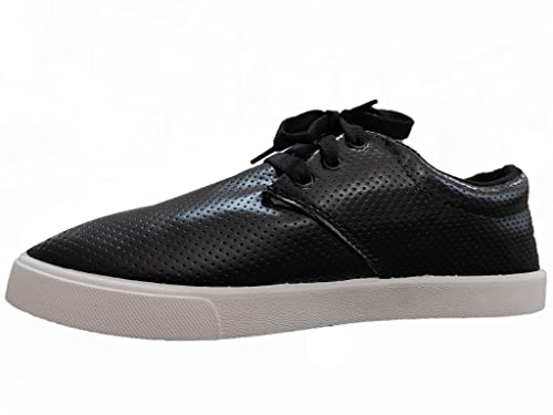 Image of DRUNKEN Men's Stylish Casual Slip-On Sneaker Shoes Black Slip-On Shoes, Casual Loafer Shoes