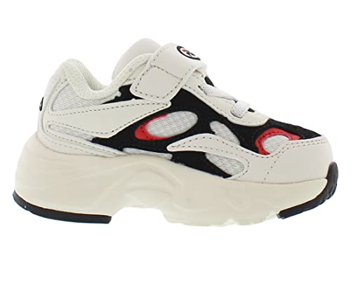 Fila Hysteria 1999 Td Baby Boys Shoes Size 8, Color: Cream/Black/Red3