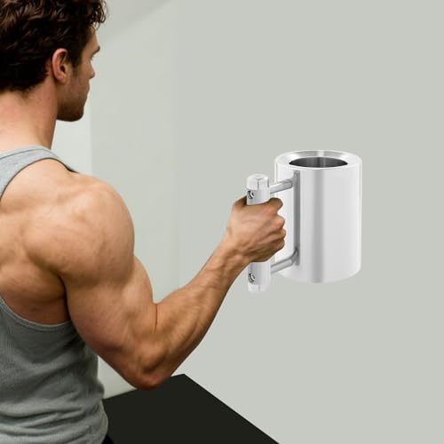 Taza pesada de acero inoxidable para gym 8 kg miniatura 4