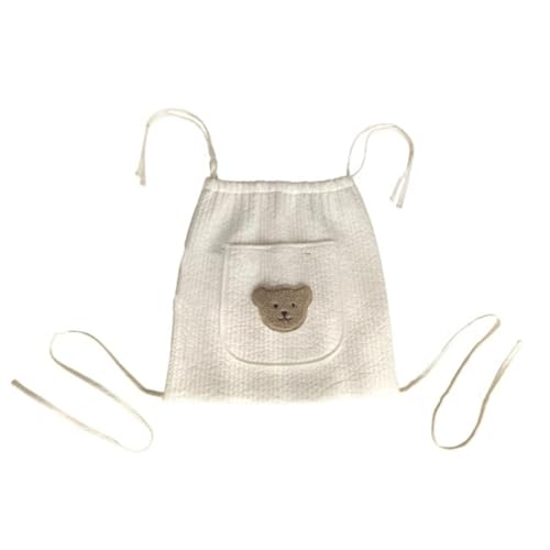 ベビーカーハンギングバッグ ベビーカー ベビーチェア 収納バッグ 刺繍 熊 ベッドサイドバッグ 多機能 オーガナイザー バッグ おむつ用 コットンバッグ