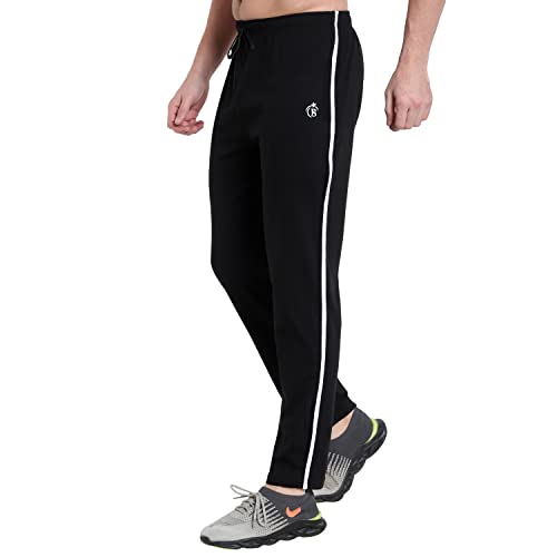 Image of BLUE STAR SHARK Cotton Track Pant Lower Regular Fit