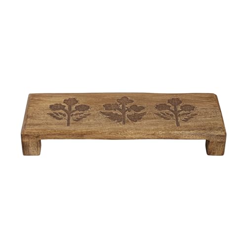 Tabla de cortar de madera grabada Mud Pie miniatura 1
