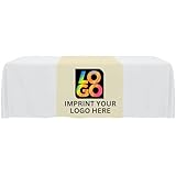 Vibrant Full-Color Custom Table Runner 30" x 90" (Ivory, Qty 2)