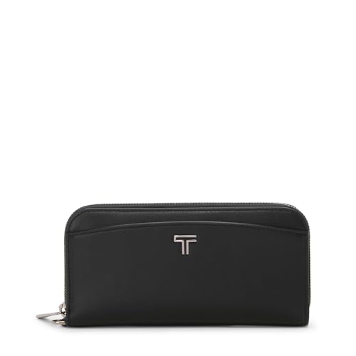 Tumi Zip Around Continental, Black/Gunmetal, One Size