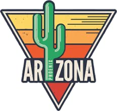 Sticky Dude | Arizona Usa State Solid Sticker Vinyl Waterproof 5" | Yeti Cup Cooler Box Decal Car Laptop Wall Window Bumper #TOP9