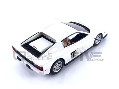 Modelo a escala 1:18 Coche Miniatura Coleccionable Blanco miniatura 6