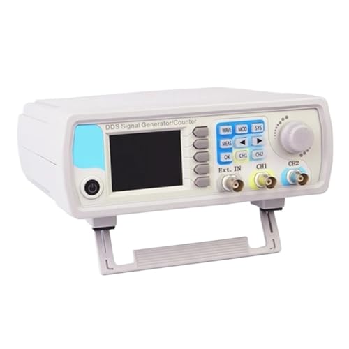 YXZQLOZ Generador de señales CNC JDS6600 15/30/40/50/60MHZ de Doble Canal, función DDS, Contador de frecuencia de Onda senoidal arbitraria. (15MHZ)
