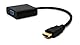 DigitalTech® HDMI-auf-VGA-Adapter, 1080P, männlich zu weiblich, Konverter für Monitor, Computer, Laptop, Projektor, Tablet, Laptop, Ultrabook, Chromebook, PS3, Xbox One, Xbox 360, Wii U