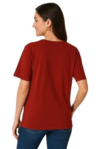 Image of My Swag Womens Graphic T-Shirt Pack of 2, Cotton Casual, Gym, Daily Summer Wear