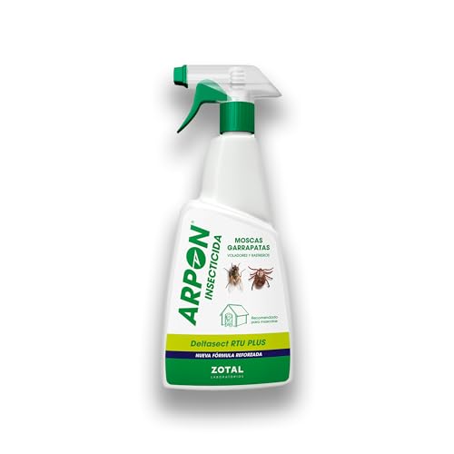 Insecticida contra Garrapatas y Moscas Recomendado para Casetas de Mascotas 750 ml MUY EFICAZ Deltasect RTU Plus | Pistola Lista para Usar para insectos rastreros y voladores | Nexum Market